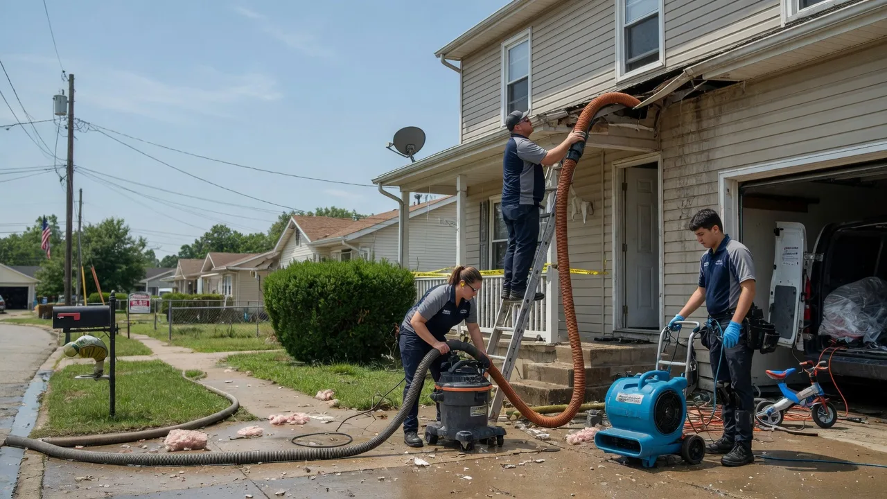 Water Damage Restoration in Flatwoods, WV near me